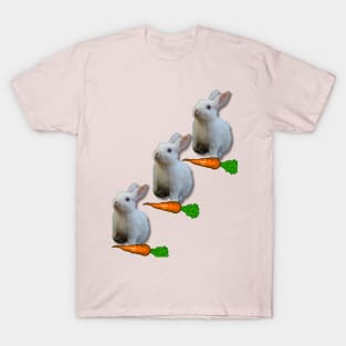 Cute white rabbit T-Shirt